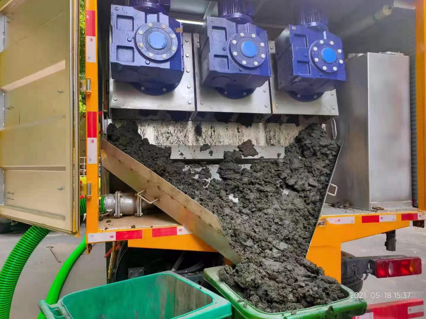 杨林尾镇化粪池清掏城市维护站-泥浆净化干湿分离处理